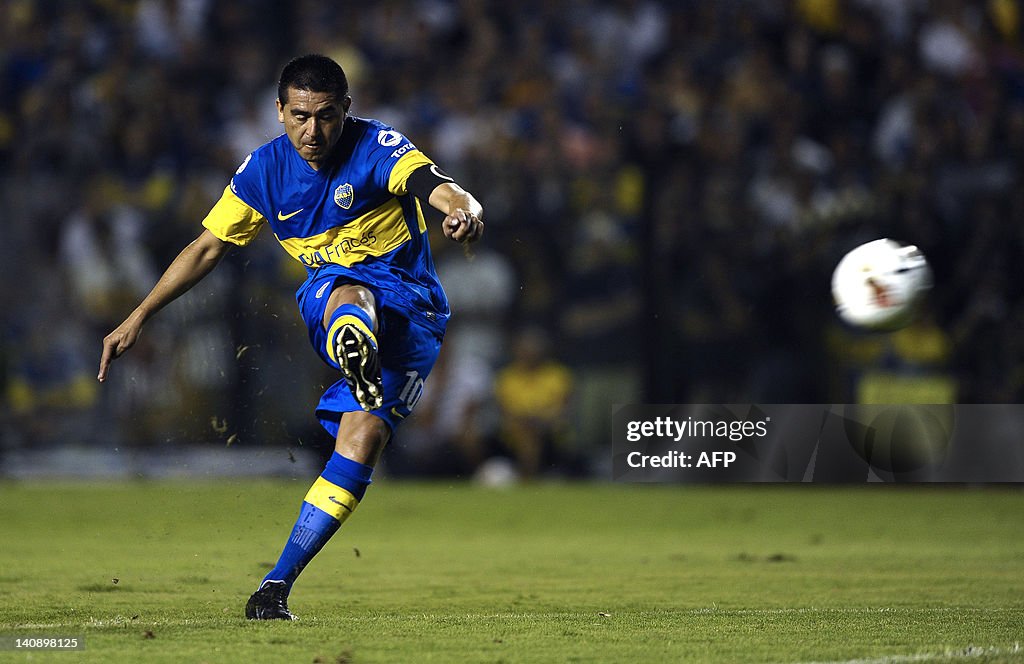 Argentinian Boca Juniors' midfielder Jua