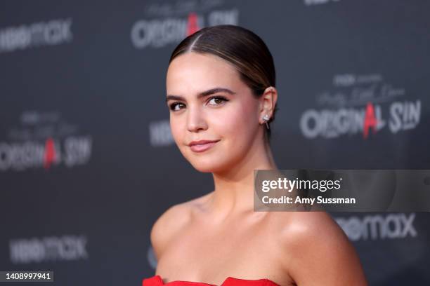 Bailee Madison attends an exclusive screening of HBOMax's "Pretty Little Liars: Original Sin" at Warner Bros. Studios on July 15, 2022 in Burbank,...