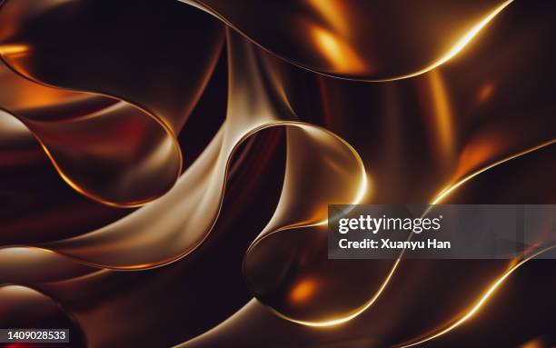 3d designa bstract wave pattern - lichterscheinung stock-fotos und bilder
