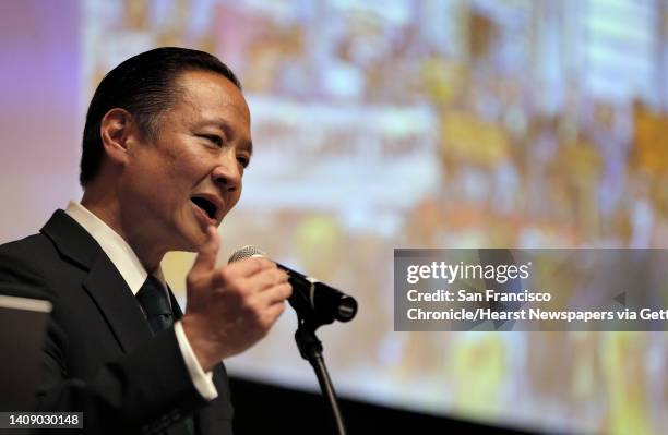 Jeff Adachi gave a speech to open a public forum to address how San Francisco can provide lawyers to help immigrants fight deportation and how the...