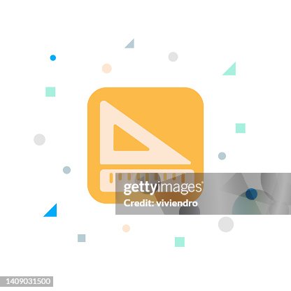 Ruler Flat Icon Ruler Flat Icon