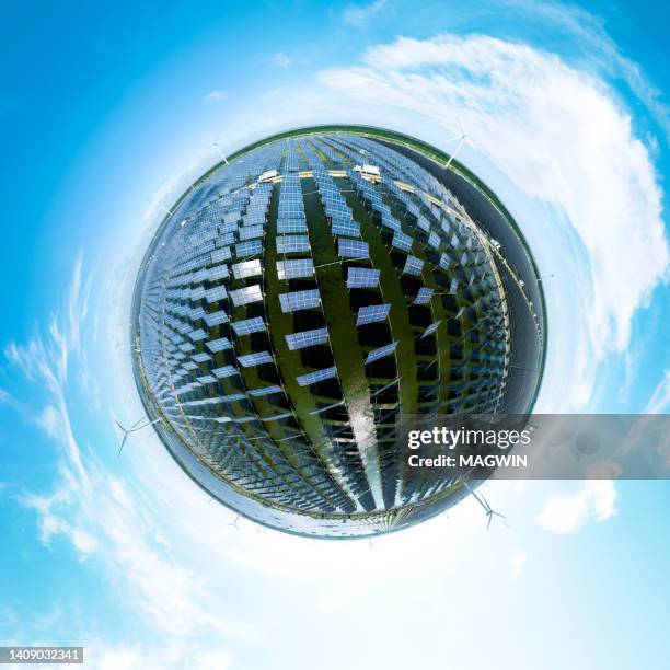Solar Module 360 View 936 Spherical Panorama 360 Degree Field Stock Photos, High-Res Pictures ...