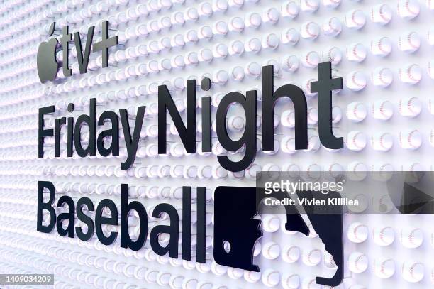 Branding is seen at the Apple TV+ “Friday Night Baseball” Watch Party at the 2022 MLB All-Star House on July 15, 2022 in Los Angeles, California.