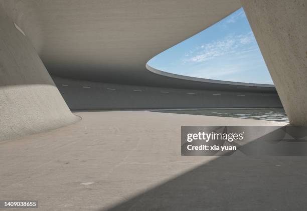 modern architecture space - pont architecture stock pictures, royalty-free photos & images