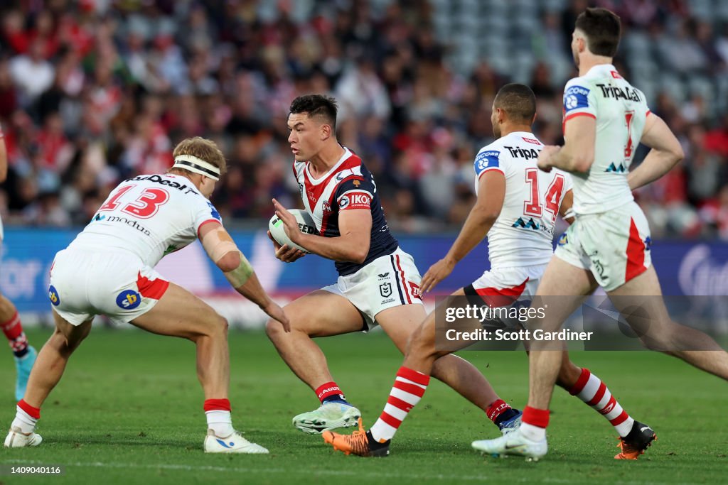 NRL Rd 18 - Roosters v Dragons