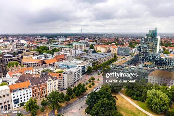 hanover city skyline - hannover 個照片及圖片檔