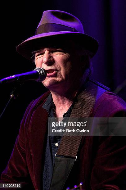 David Olney performs during Music City Roots at the Loveless Cafe on March 7, 2012 in Nashville, Tennessee.