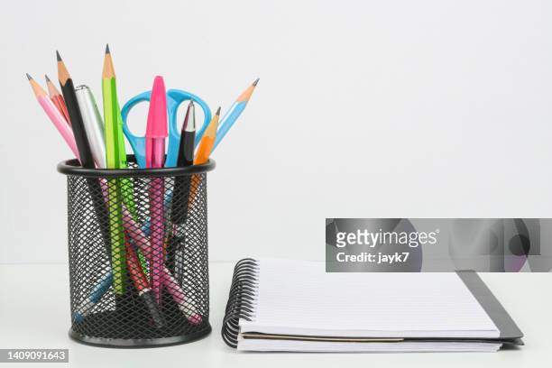 office space - showing pen stock pictures, royalty-free photos & images
