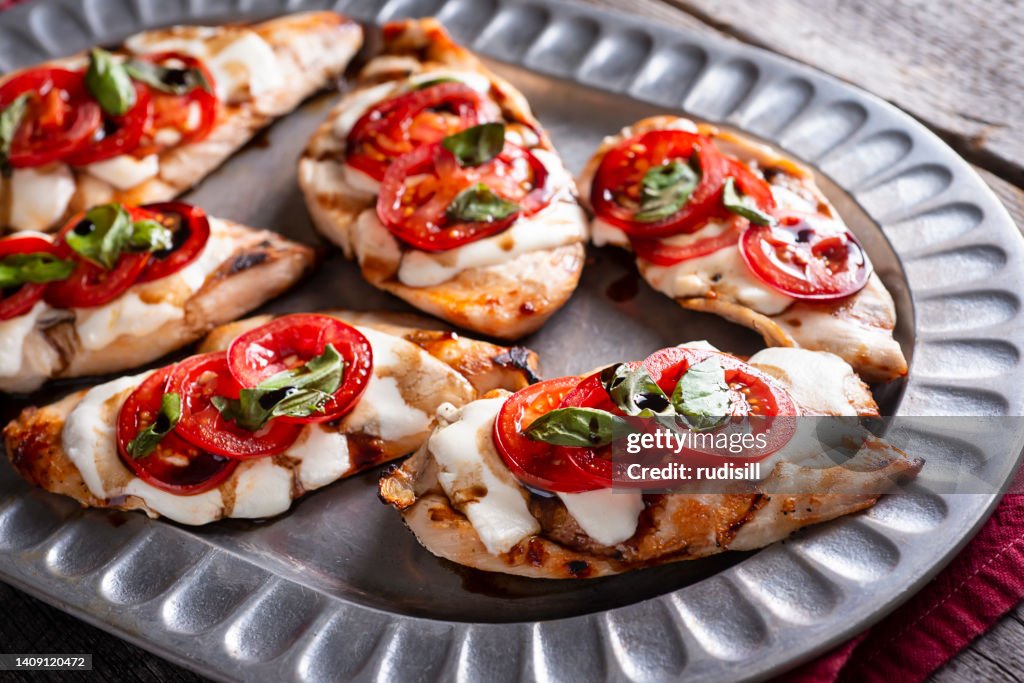 Grilled Caprese Chicken