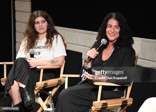 Bethany Cosentino and Janette Beckman attend EPIX's "Women Who Rock" Screening at NeueHouse Los Angeles on July 15, 2022 in Hollywood, California.