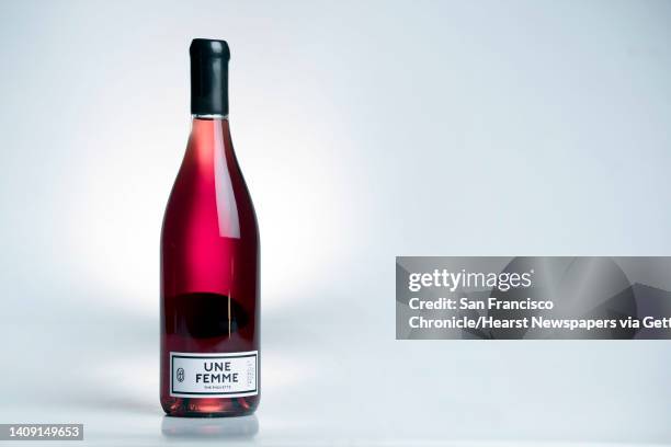The Une Femme piquette photographed in The Chronicle studio in San Francisco, Calif., on Sunday, November 29, 2020. For our year-end wine story, The...