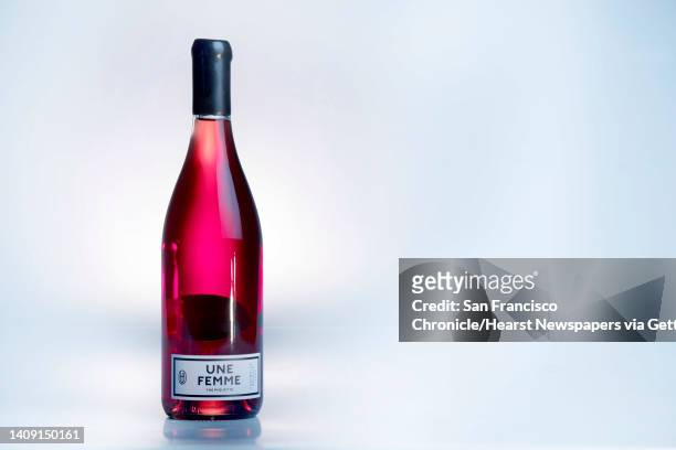 The Une Femme piquette photographed in The Chronicle studio in San Francisco, Calif., on Sunday, November 29, 2020. For our year-end wine story, The...