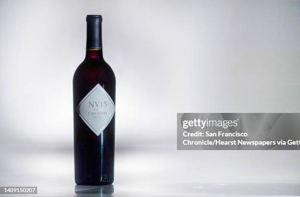 The Cain Cuvee NV15 photographed in The Chronicle studio in San Francisco, Calif., on Sunday, November 29, 2020. For our year-end wine story, The...