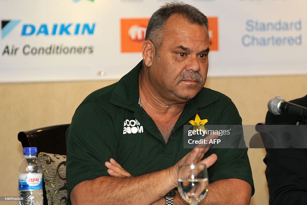 Pakistan's new cricket coach Dav Whatmor