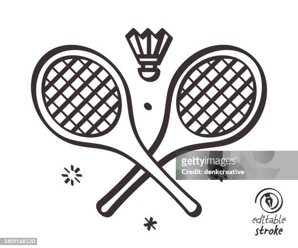37 Badminton Cartoon High Res Vector Graphics - Getty Images