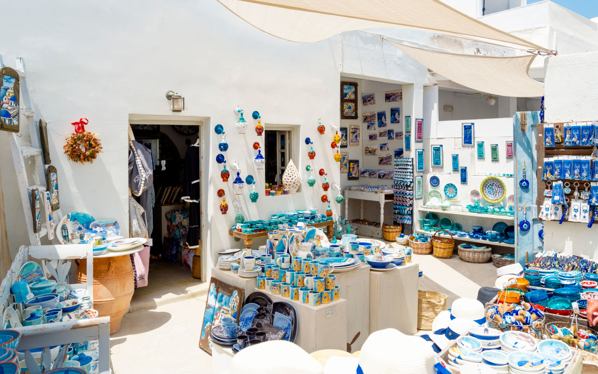 Santorini souvenirs