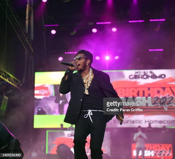 Trinidad James performs onstage during 2022 Hot 107.9 Birthday Bash at Center Parc Credit Union Stadium at Georgia State University on July 16, 2022...