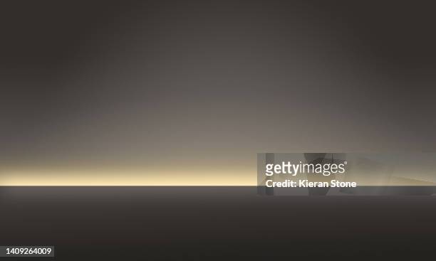 backlit simple studio background - exhibition banner stock pictures, royalty-free photos & images