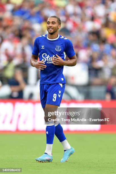 Dominic Calvert-Lewin of Everton during the pre-season friendly match between Arsenal and Everton at M&T Bank Stadium on July 16, 2022 in Baltimore,...