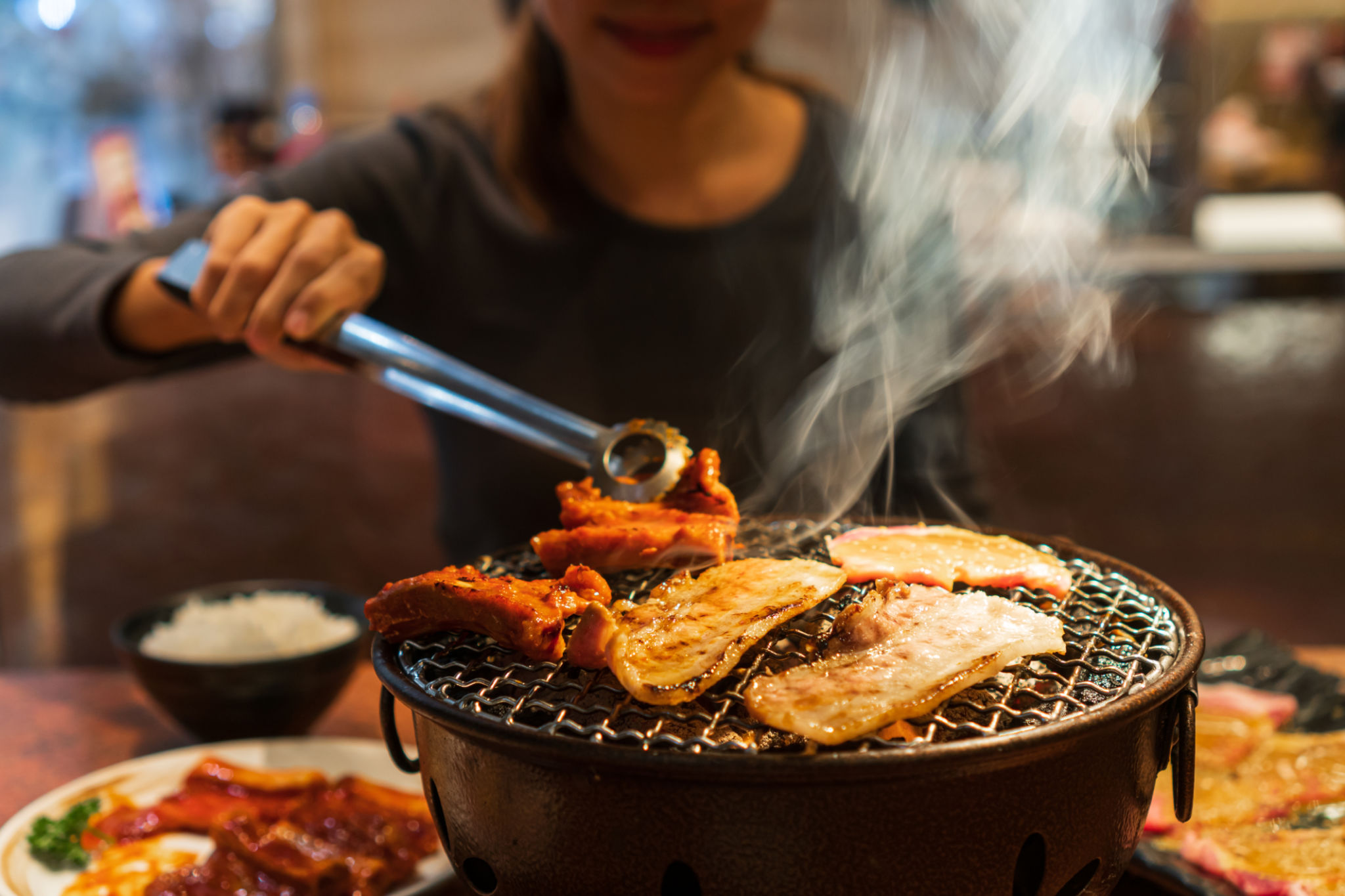korean restaurant interior