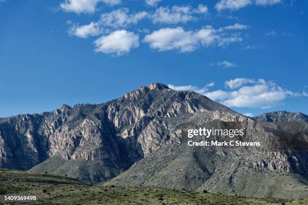 seeing the sights in guadalupe mountains national park - trans-pecos stock pictures, royalty-free photos & images