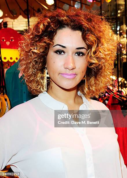 Cleo Sol attends the launch of Swedish fashion brand Monki's new Carnaby Street flagship store on March 8, 2012 in London, England.