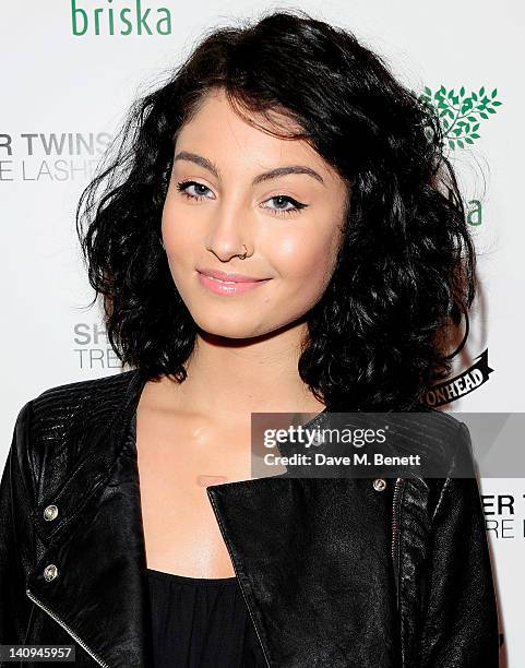 Yasmin attends the launch of Swedish fashion brand Monki's new Carnaby Street flagship store on March 8, 2012 in London, England.