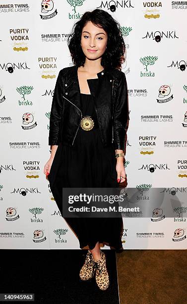 Yasmin attends the launch of Swedish fashion brand Monki's new Carnaby Street flagship store on March 8, 2012 in London, England.