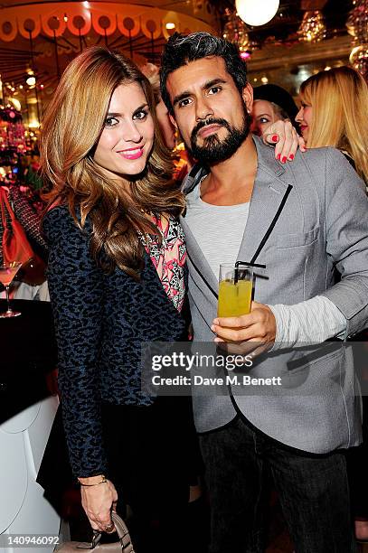 Zoe Hardman attends the launch of Swedish fashion brand Monki's new Carnaby Street flagship store on March 8, 2012 in London, England.