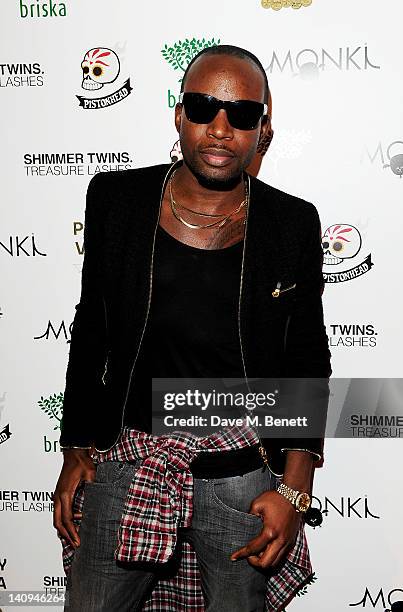 Jason Boateng attends the launch of Swedish fashion brand Monki's new Carnaby Street flagship store on March 8, 2012 in London, England.