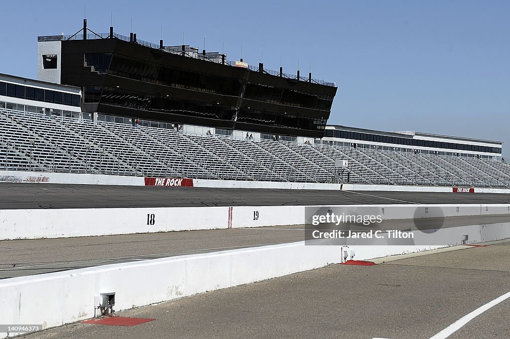 NASCAR Tire Test at Rockingham Speedway