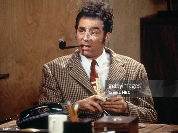 The Van Buren Boys" Episode 14 -- Pictured: Michael Richards as Cosmo Kramer -- Photo by: Carin Baer/NBCU Photo Bank