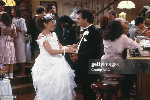 Little Carla, Happy at Last: Part 2" Episode 4 -- Pictured: Rhea Perlman as Carla Tortelli, Jay Thomas as Eddie LeBec -- Photo by: NBCU Photo Bank