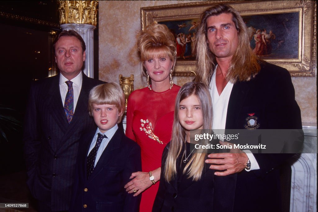 Fabio and Ivana Trump's Family