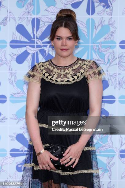 Camille Gottlieb attends the 73rd Monaco Red Cross Ball Gala on July 18, 2022 in Monte-Carlo, Monaco.