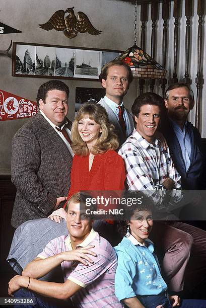 Kelsey Grammer as Dr. Frasier Crane, George Wendt as Norm Peterson, Shelley Long as Diane Chambers, Ted Danson as Sam Malone, John Ratzenberger as...