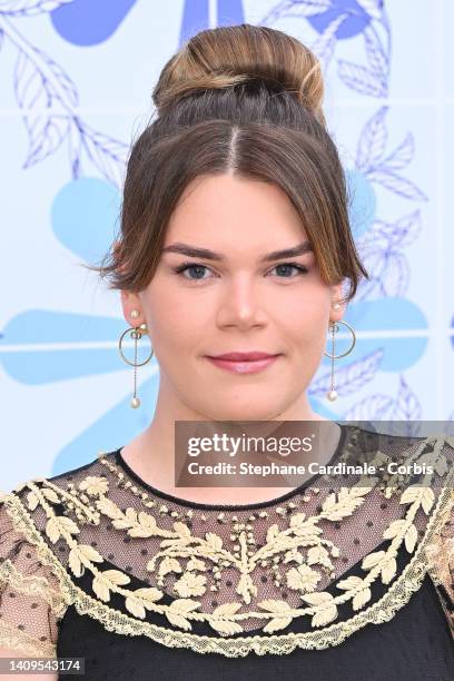 Camille Gottlieb attends the 73rd Monaco Red Cross Ball Gala on July 18, 2022 in Monte-Carlo, Monaco.