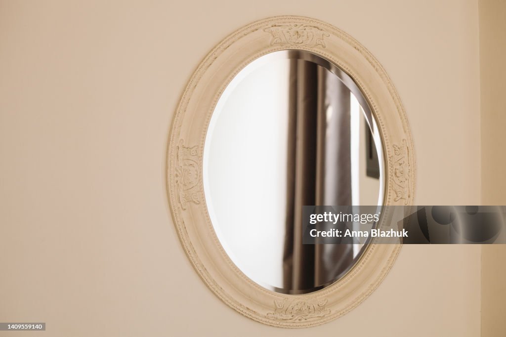 Mirror in home interior