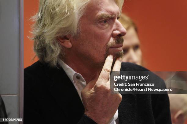 Sir Richard Branson watches ""Breaking the Taboo"" at the New People Cinema in San Francisco, Calif., on Tuesday, March 25, 2014. The call to end the...