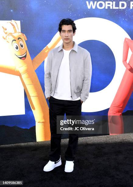 Alex Landi attends the world premiere of Universal Pictures' "NOPE" at TCL Chinese Theatre on July 18, 2022 in Hollywood, California.