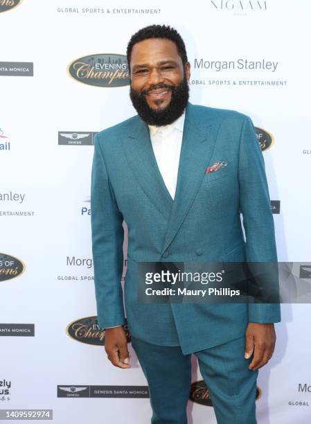 Anthony Anderson attends An Evening Of Champions To Kick Off MLB All-Star Weekend hosted by Dave and Tonya Winfield on July 17, 2022 in Beverly...