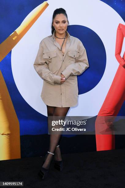 Ayesha Curry attends the world premiere of Universal Pictures' "NOPE" at TCL Chinese Theatre on July 18, 2022 in Hollywood, California.