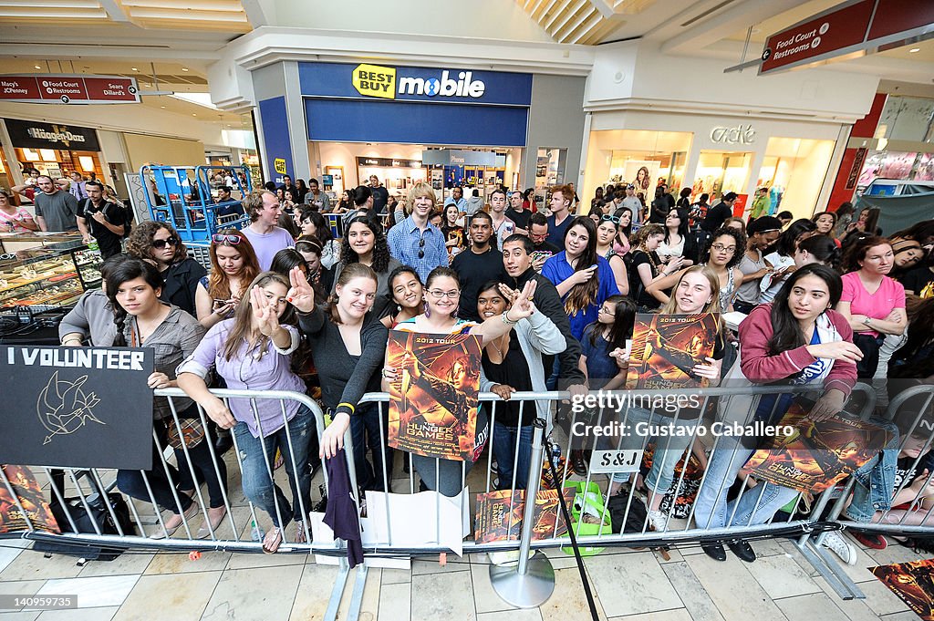 The Hunger Games Cast at Broward Mall