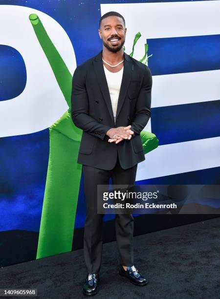 Michael B. Jordan attends the world premiere of Universal Pictures' "NOPE" at TCL Chinese Theatre on July 18, 2022 in Hollywood, California.