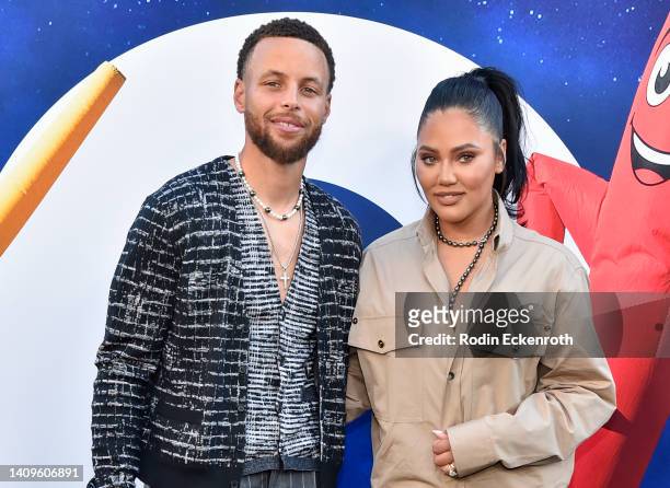 Steph Curry and Ayesha Curry attend the world premiere of Universal Pictures' "NOPE" at TCL Chinese Theatre on July 18, 2022 in Hollywood, California.