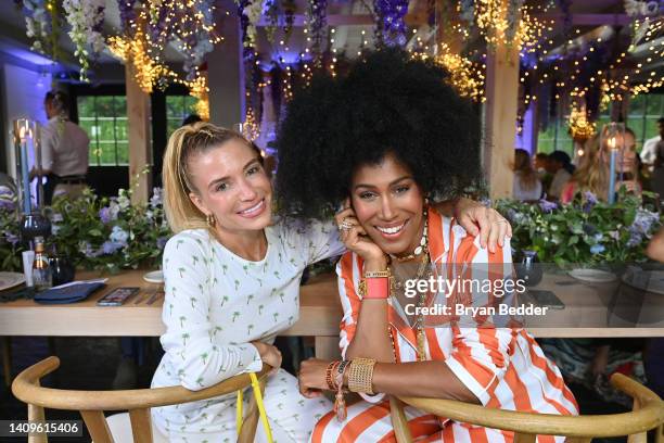 Tracy Anderson and MoAnA Luu attend A Dreamy Evening with Goopglow on July 18, 2022 in East Hampton City.