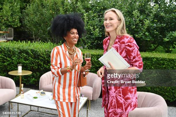 MoAnA Luu and Amy Griffin attend A Dreamy Evening with Goopglow on July 18, 2022 in East Hampton City.