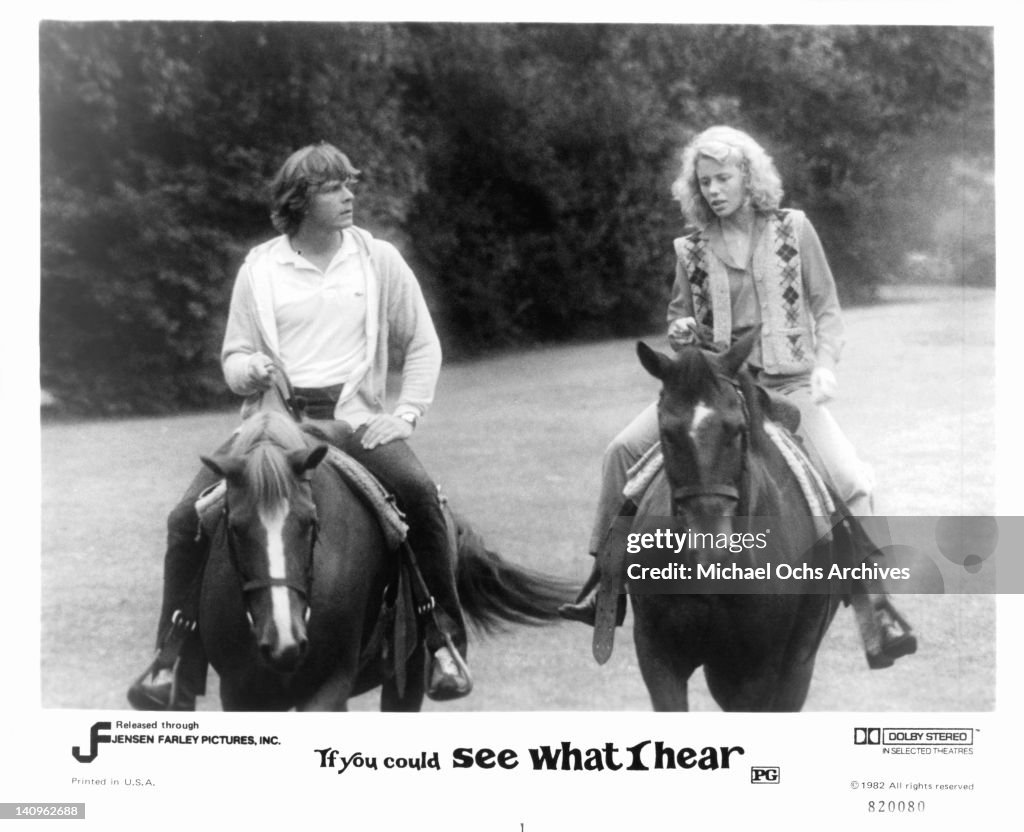 If You Could See What I Hear Where To Watch Marc Singer and Sarah Torgov horse back in a scene from the film 'If