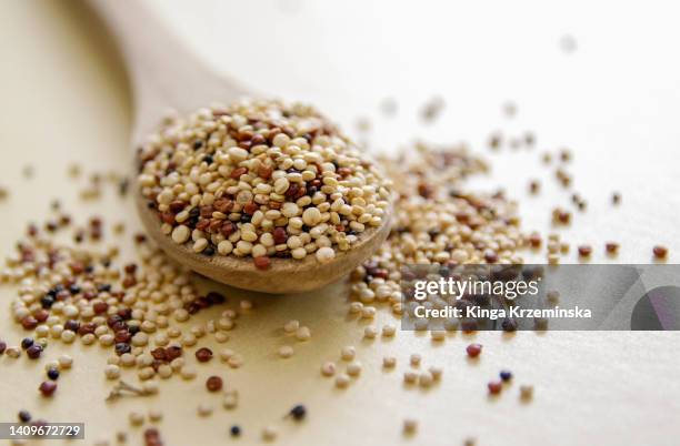 quinoa - carbohidrato fotografías e imágenes de stock