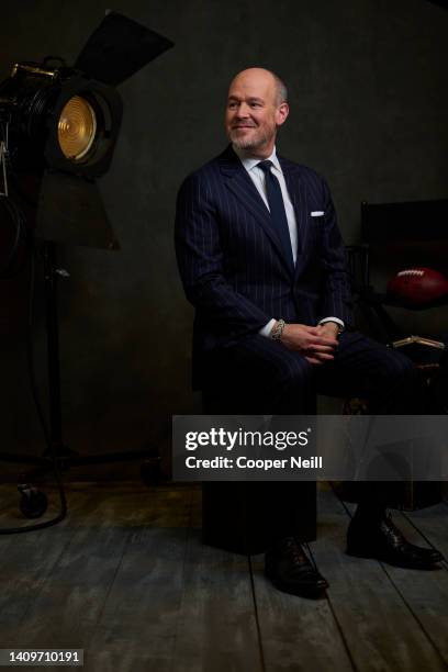 Rich Eisen poses for a portrait backstage during the NFL Honors show at YouTube Theater on February 10, 2022 in Inglewood, California.